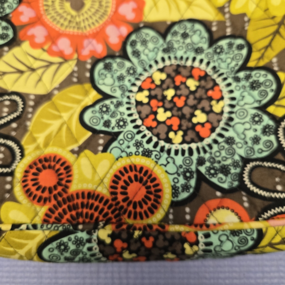 Vera Bradley X Mickey Mouse- Multicolor- Floral- Crossbody- Shoulder Bag- NWOT - Picture 3 of 13